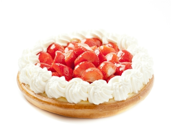 Aardbeienvlaai
