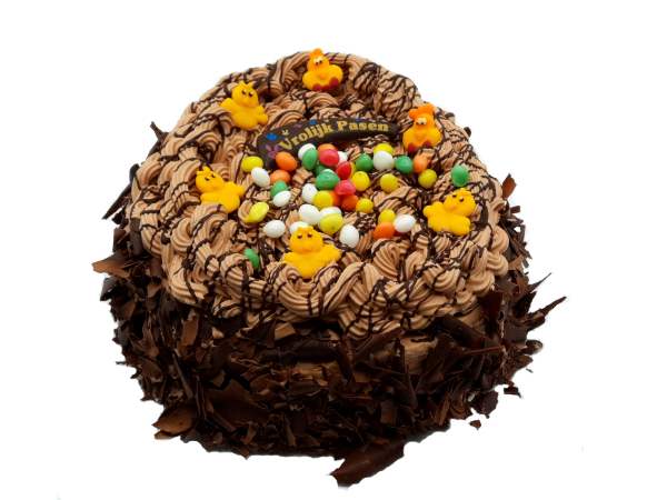 Paasei taart Choco crème